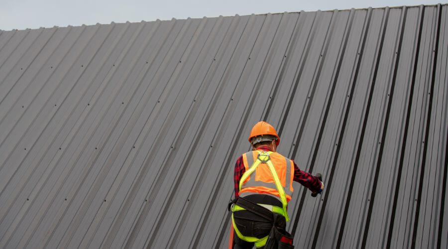 Professional metal roof installation services in Elkhart, TX